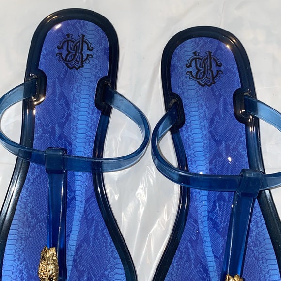 Beach woman sandals. Authentic Roberto Cavalli - Picture 3 of 5